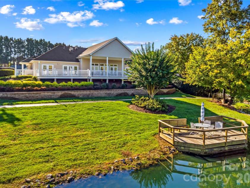117 Abbotswood Place, Mooresville, NC 28117.  MLS# CAR4435686, YatesRealty ID 58051. Pond Side with Gazebo