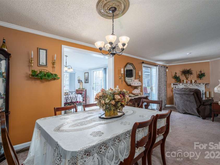 120 Dixie Drive, Shelby, NC 28021.  MLS# CAR4226499, YatesRealty ID 5810. Dining Room