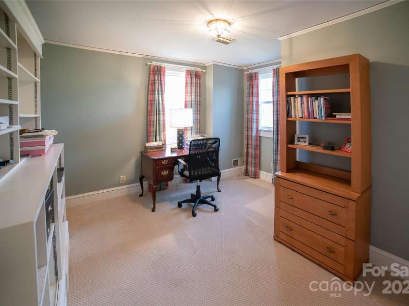 115 Riverside Court, Morganton, NC 28655.  MLS# CAR4220873, YatesRealty ID 5812. Upper Level Bedroom leading to Attic