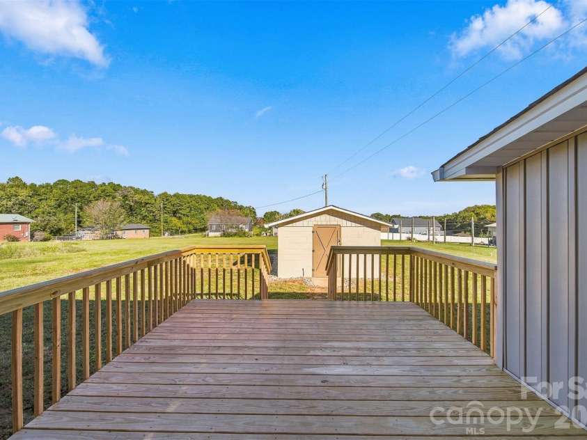 4176 Grace Chapel Road, Granite Falls, NC 28630.  MLS# CAR4436580, YatesRealty ID 58137. New deck!