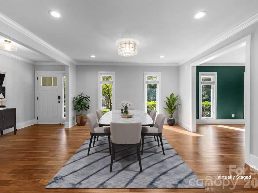 6 Catawba Ridge Court, Clover, SC 29710.  MLS# CAR4436158, YatesRealty ID 58191. Virtually staged Formal dining room