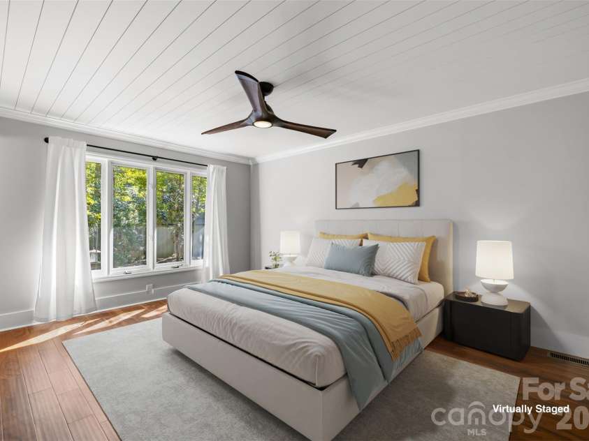 6 Catawba Ridge Court, Clover, SC 29710.  MLS# CAR4436158, YatesRealty ID 58191. Virtually staged primary bedroom