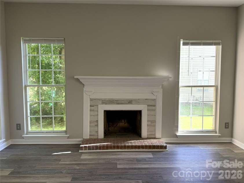 10904 Delsing Court, Charlotte, NC 28214.  MLS# CAR4433669, YatesRealty ID 58209. Fireplace