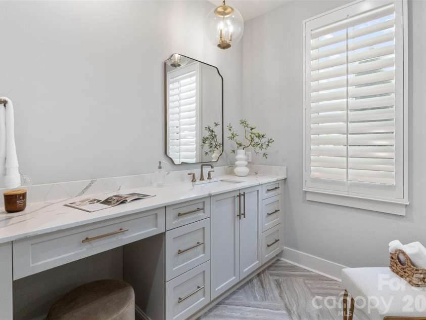4031 Pritchard Place, Fort Mill, SC 29715.  MLS# CAR4391499, YatesRealty ID 5821. 1st Vanity Primary Bath