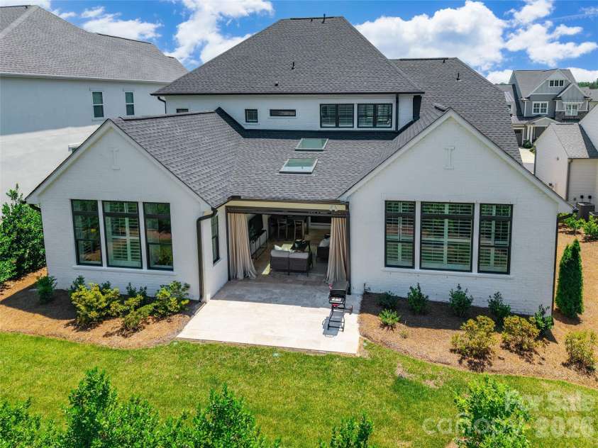 4031 Pritchard Place, Fort Mill, SC 29715.  MLS# CAR4391499, YatesRealty ID 5821. Aerial View of Backyard