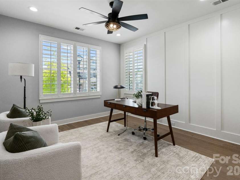 4031 Pritchard Place, Fort Mill, SC 29715.  MLS# CAR4391499, YatesRealty ID 5821. Office/Bedroom on Main