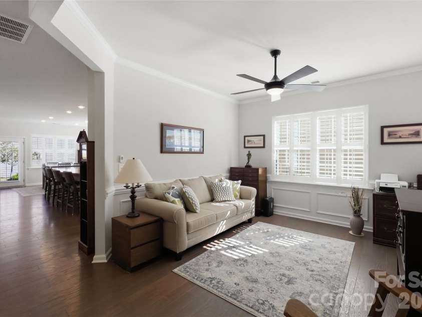 3162 Windhaven Lane, Tega Cay, SC 29708.  MLS# CAR4434420, YatesRealty ID 58210. Living Room/Dining Room