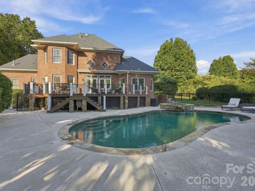 105 Kings Crest Drive, Mooresville, NC 28117.  MLS# CAR4434427, YatesRealty ID 58217. Spacious Pool Deck