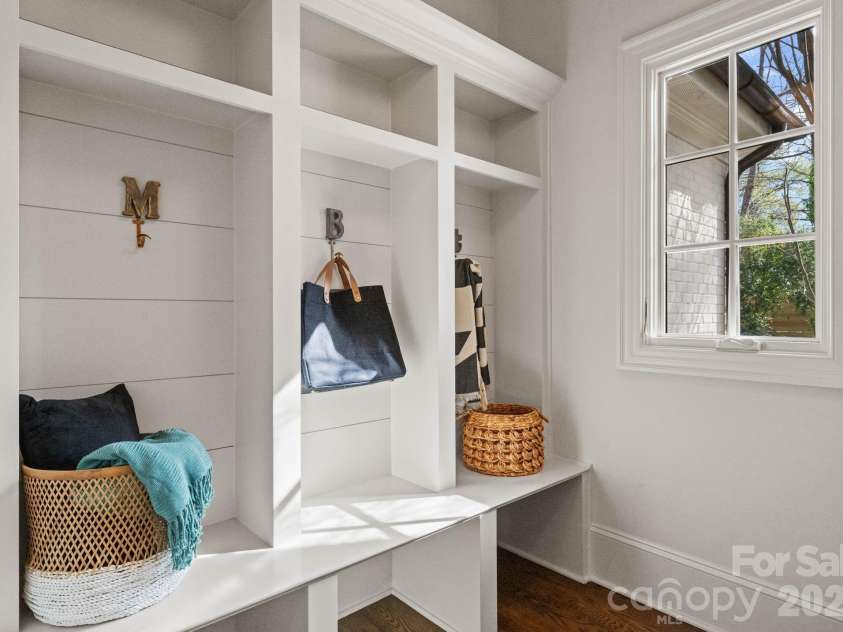 2043 Sharon Lane, Charlotte, NC 28211.  MLS# CAR4357556, YatesRealty ID 5822. Mudroom 