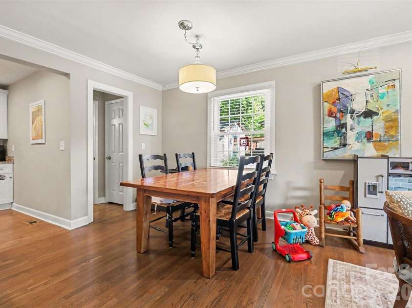 5621 Alanhurst Place, Charlotte, NC 28217.  MLS# CAR4424544, YatesRealty ID 58226. Dining Area