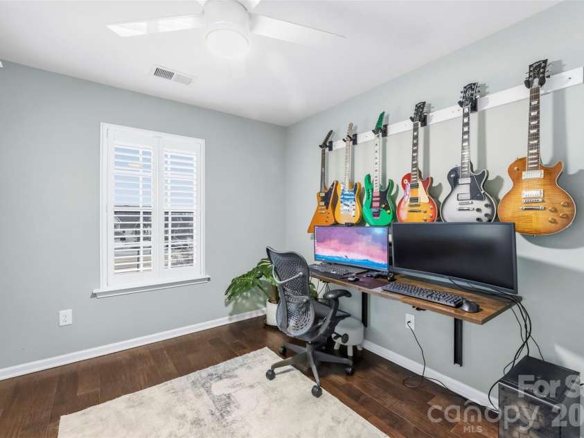 1230 Hideaway Gulch Drive, Fort Mill, SC 29715.  MLS# CAR4349933, YatesRealty ID 5827. Bedroom #3(murphy bed does not convey)