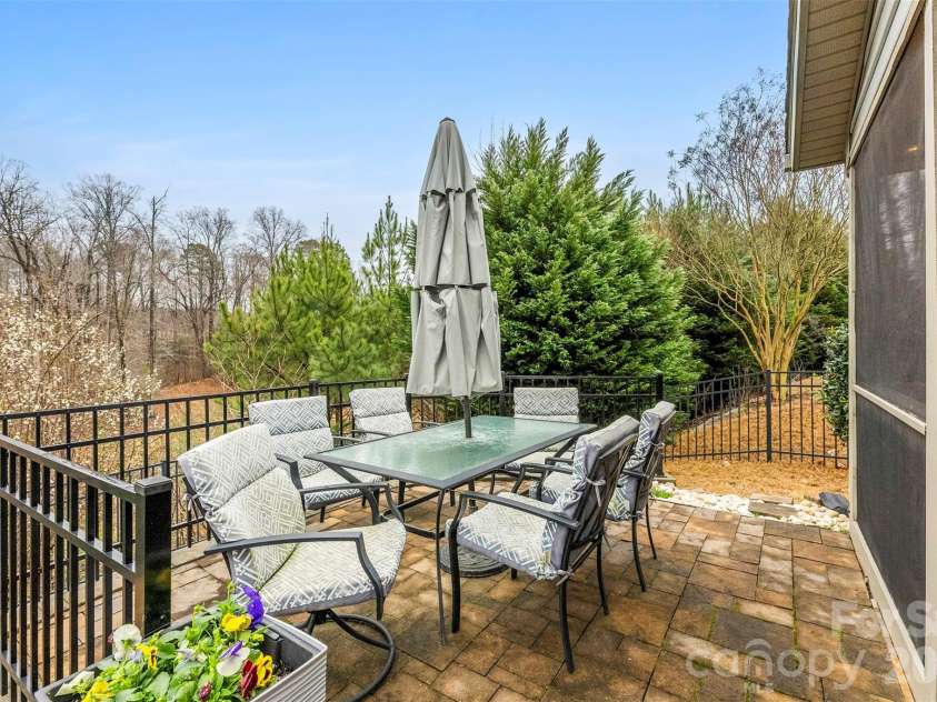 1230 Hideaway Gulch Drive, Fort Mill, SC 29715.  MLS# CAR4349933, YatesRealty ID 5827. Patio Area