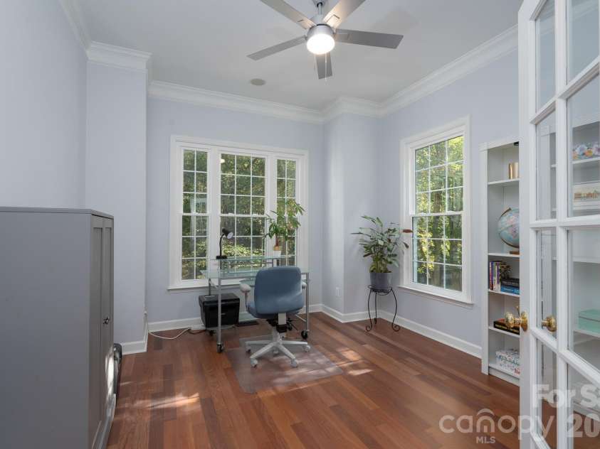 1201 Beckford Glen Drive, Waxhaw, NC 28173.  MLS# CAR4435419, YatesRealty ID 58281. Designated office space on the main level
