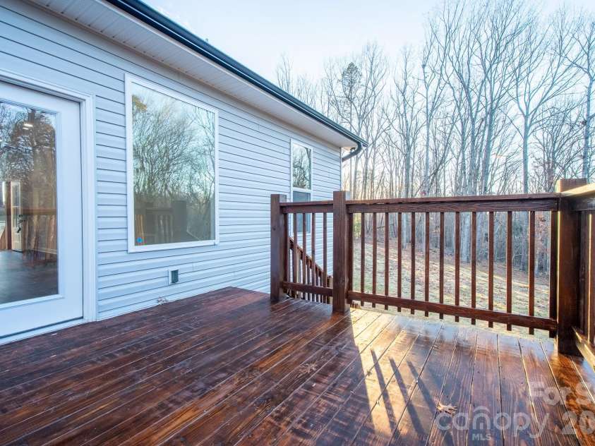 4000 Hoke Street, Claremont, NC 28610.  MLS# CAR4325684, YatesRealty ID 5829. Rear deck