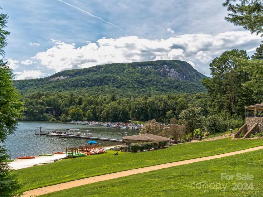 136 Knob Lane, Lake Lure, NC 28746.  MLS# CAR4177604, YatesRealty ID 5831. 