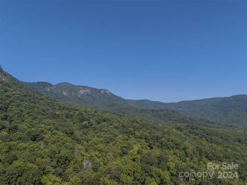 136 Knob Lane, Lake Lure, NC 28746.  MLS# CAR4177604, YatesRealty ID 5831. Winter Views of the Mountains