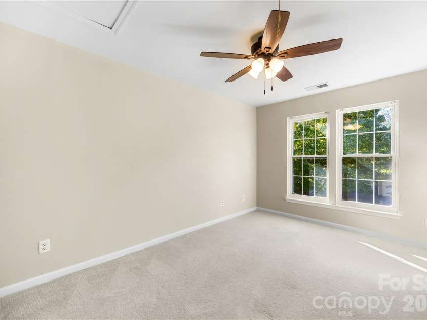 156 Arcadian Way, Mooresville, NC 28117.  MLS# CAR4434144, YatesRealty ID 58331. Bedroom 3 has pull down stairs to attic
