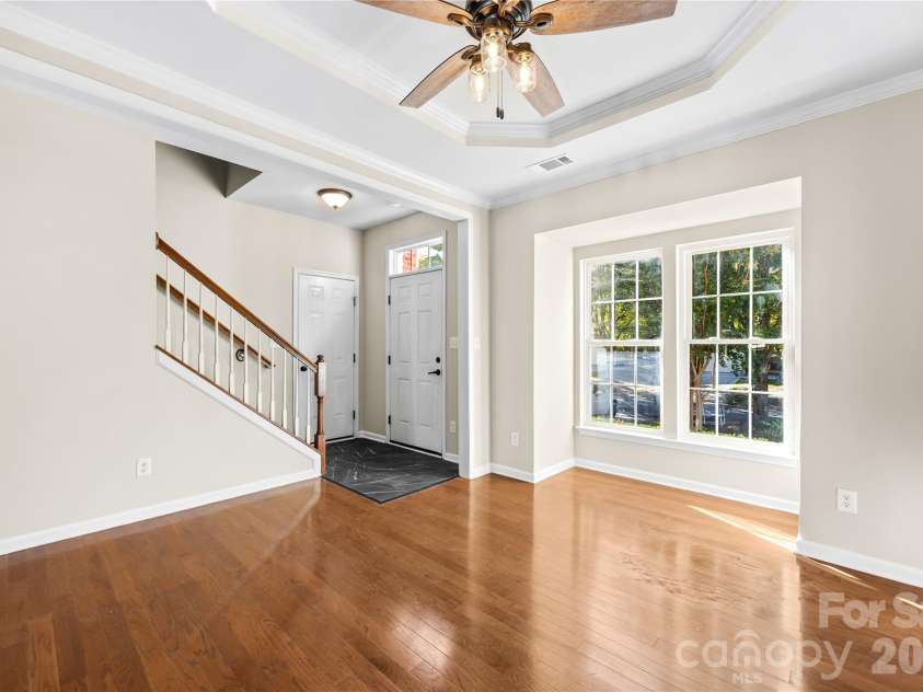 156 Arcadian Way, Mooresville, NC 28117.  MLS# CAR4434144, YatesRealty ID 58331. Dining room and foyer