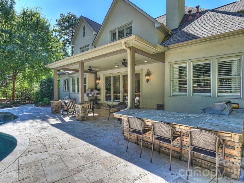 134 Wellfleet Lane, Mooresville, NC 28117.  MLS# CAR4437073, YatesRealty ID 58358. Rear Elevation