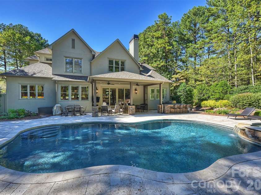 134 Wellfleet Lane, Mooresville, NC 28117.  MLS# CAR4437073, YatesRealty ID 58358. Rear Elevation