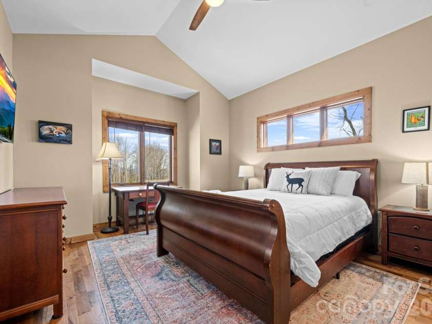 204 Great Sky Drive, Banner Elk, NC 28604.  MLS# CAR4358652, YatesRealty ID 5836. Main Level Second bedroom