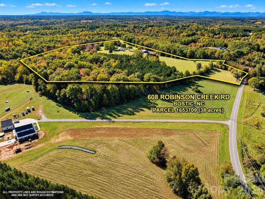 608 Robinson Creek Road, Bostic, NC 28018.  MLS# CAR4436607, YatesRealty ID 58366. 