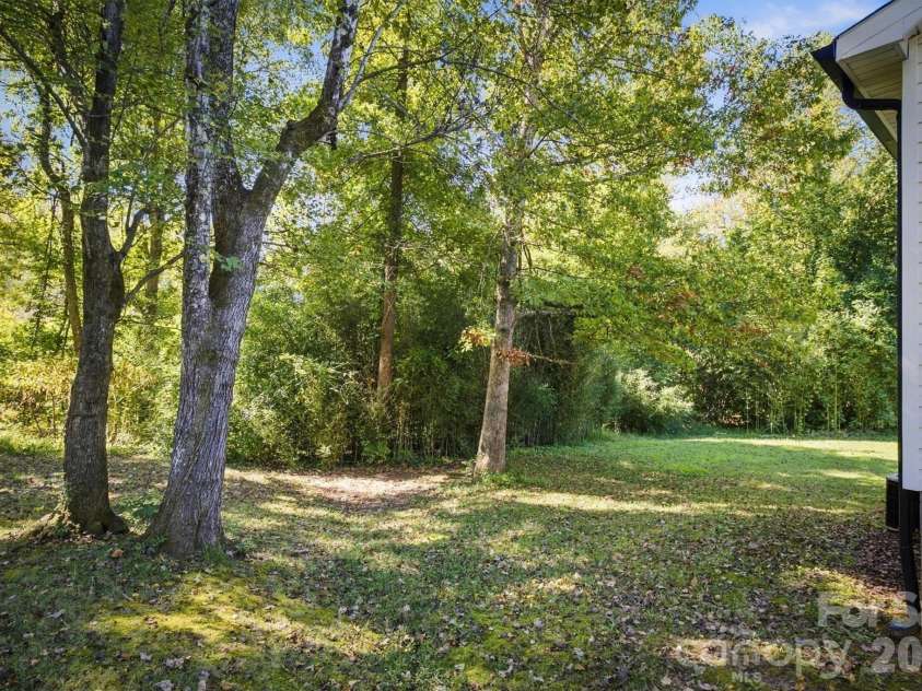 2476 Watts Street, Morganton, NC 28655.  MLS# CAR4437342, YatesRealty ID 58369. Back Yard