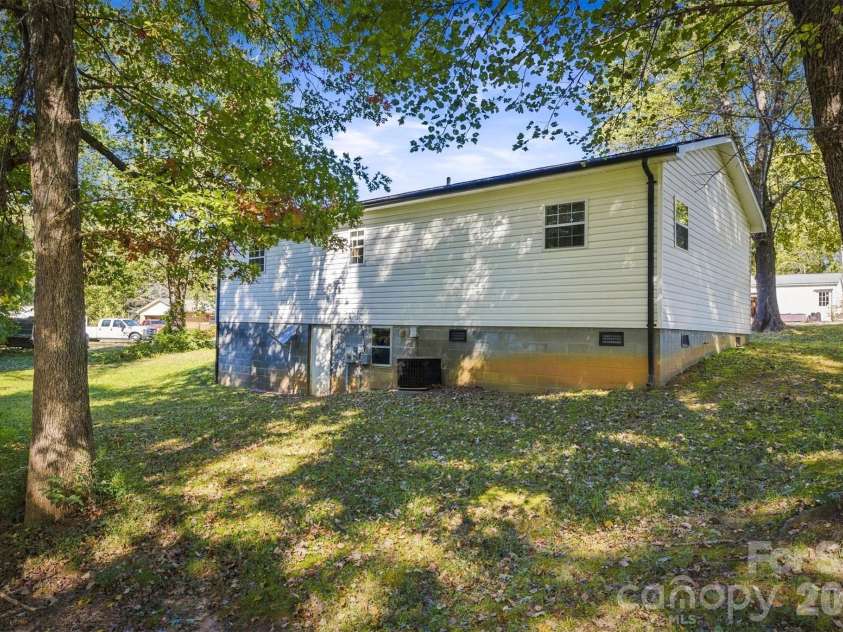 2476 Watts Street, Morganton, NC 28655.  MLS# CAR4437342, YatesRealty ID 58369. Back Yard