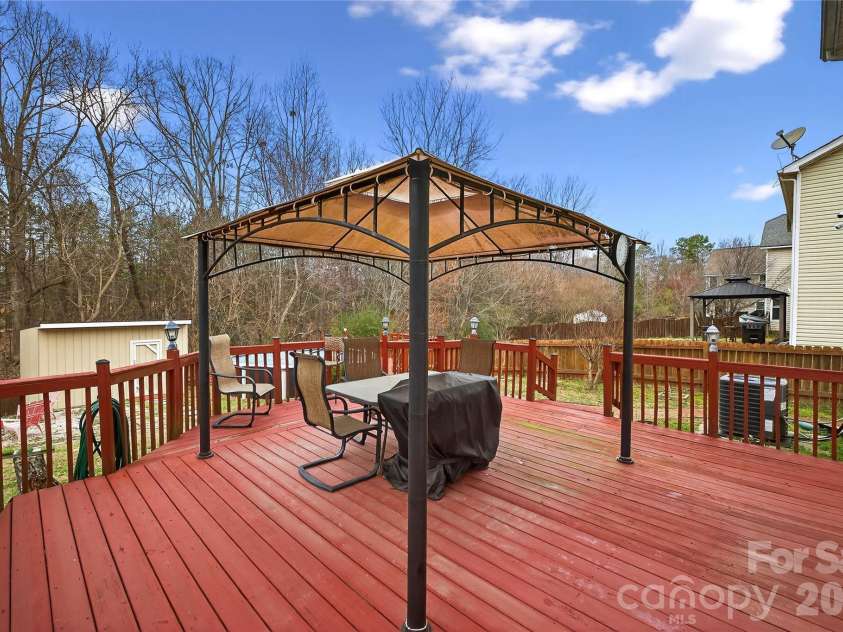 1007 Wind Carved Lane, Monroe, NC 28110.  MLS# CAR4349726, YatesRealty ID 5837. Deck
