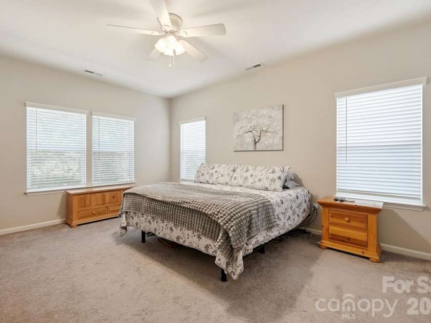 4509 Bent Green Lane, Monroe, NC 28112.  MLS# CAR4436416, YatesRealty ID 58375. Primary suite
