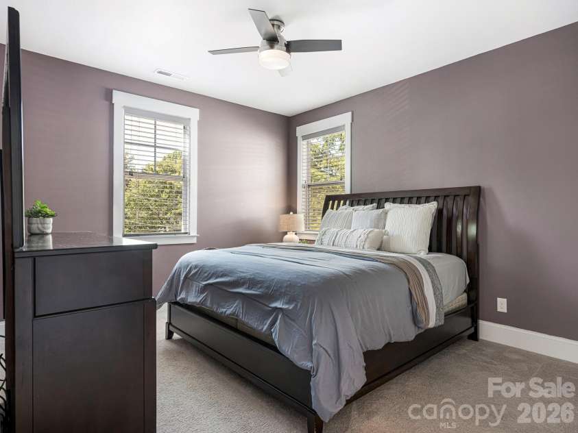 342 Main Street, Matthews, NC 28105.  MLS# CAR4436271, YatesRealty ID 58387. Bedroom 2