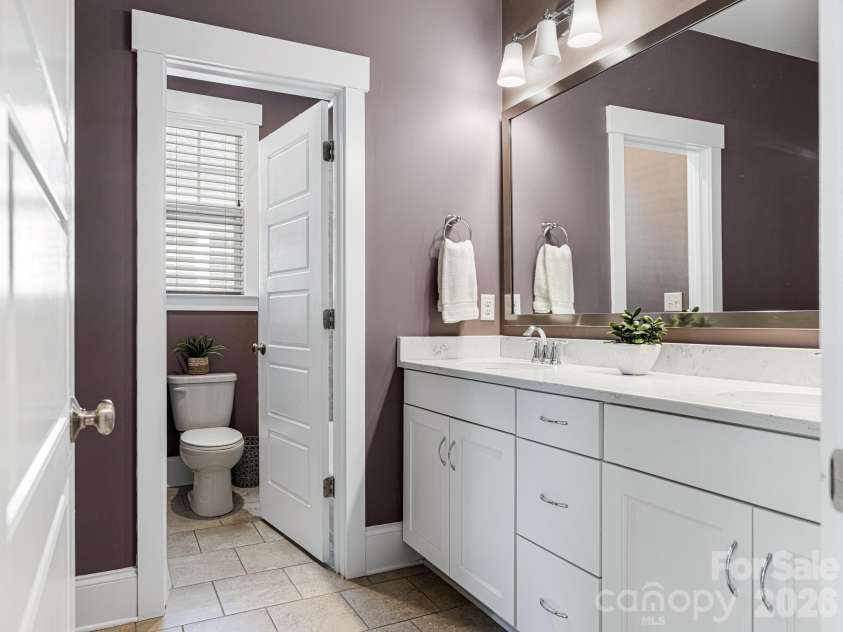 342 Main Street, Matthews, NC 28105.  MLS# CAR4436271, YatesRealty ID 58387. Guest Full Bathroom