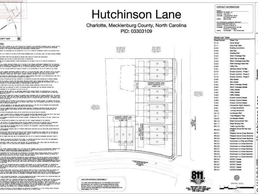 9121 Hutchinson Lane, Charlotte, NC 28216.  MLS# CAR4326445, YatesRealty ID 5840. 