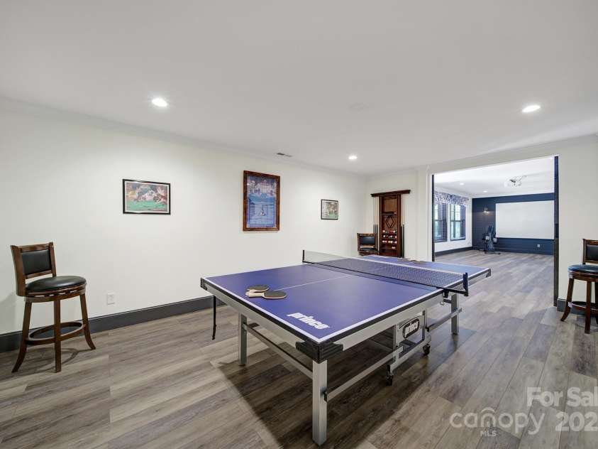 141 Forsythia Lane, Tega Cay, SC 29708.  MLS# CAR4243630, YatesRealty ID 5841. Lower Level Game Room