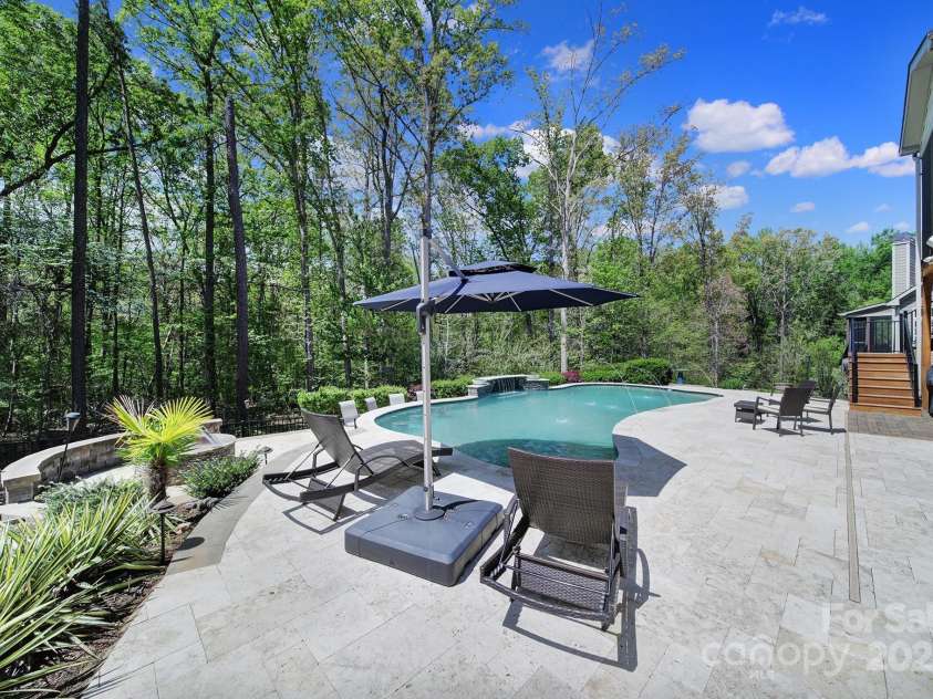 141 Forsythia Lane, Tega Cay, SC 29708.  MLS# CAR4243630, YatesRealty ID 5841. Pool Side
