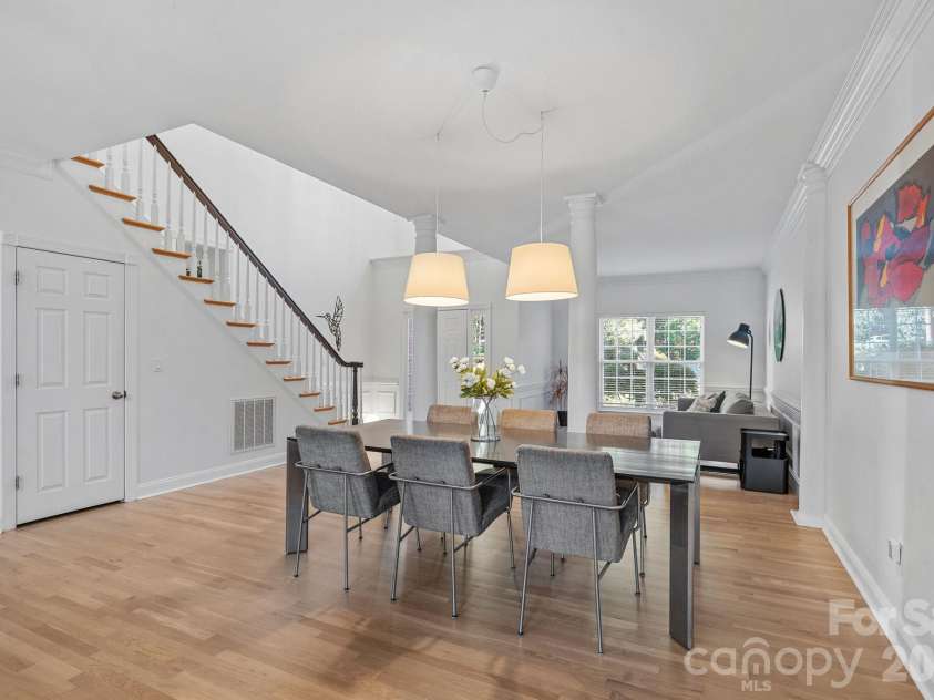 148 Sunrise Circle, Mooresville, NC 28117.  MLS# CAR4432161, YatesRealty ID 58439. Dining room