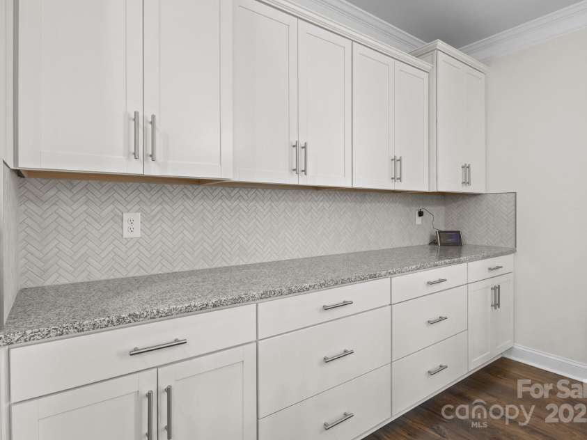 3212 Burnello Court, Iron Station, NC 28080.  MLS# CAR4231195, YatesRealty ID 5844. Extra Storage in Kitchen