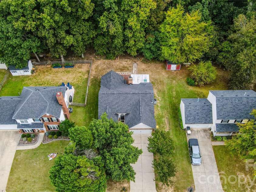 236 Forest Pond Road, Kannapolis, NC 28083.  MLS# CAR4432788, YatesRealty ID 58447. Aerial