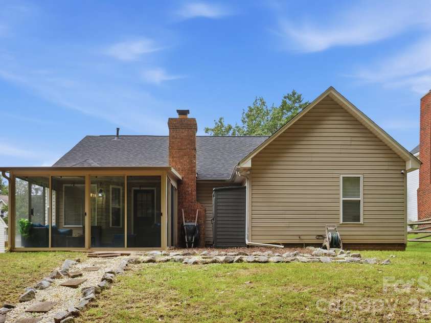 236 Forest Pond Road, Kannapolis, NC 28083.  MLS# CAR4432788, YatesRealty ID 58447. Back of Home