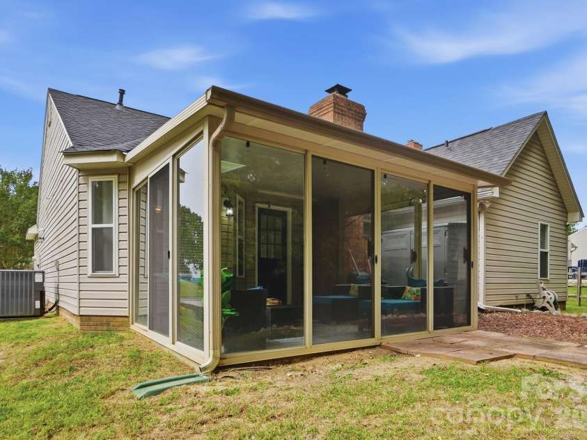 236 Forest Pond Road, Kannapolis, NC 28083.  MLS# CAR4432788, YatesRealty ID 58447. Back of Home