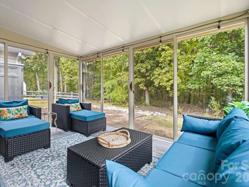 236 Forest Pond Road, Kannapolis, NC 28083.  MLS# CAR4432788, YatesRealty ID 58447. Sunroom