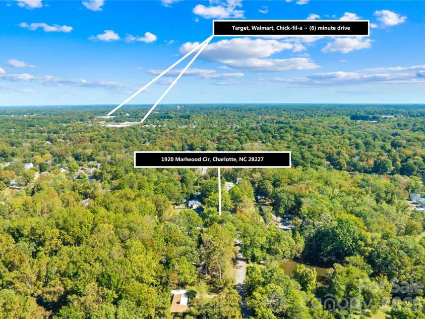 1920 Marlwood Circle, Charlotte, NC 28227.  MLS# CAR4436529, YatesRealty ID 58474. 