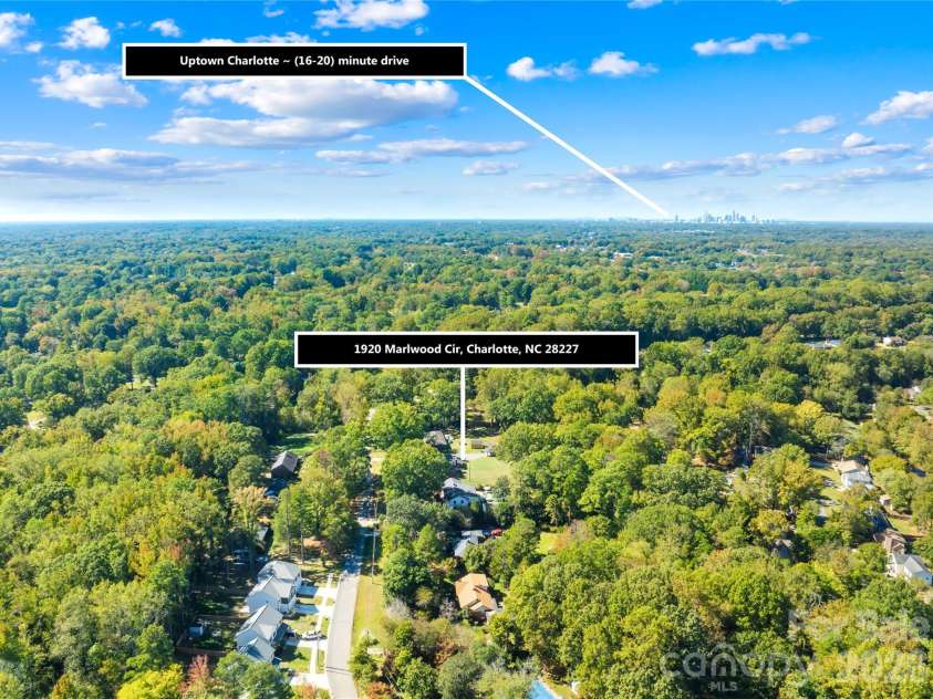 1920 Marlwood Circle, Charlotte, NC 28227.  MLS# CAR4436529, YatesRealty ID 58474. 