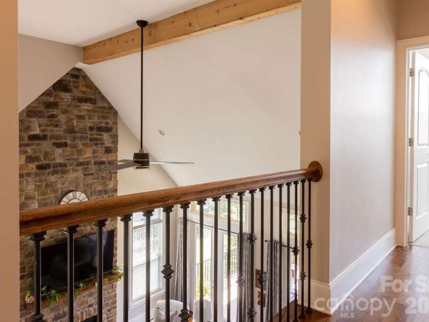 7996 Malibu Pointe Lane, Denver, NC 28037.  MLS# CAR4426331, YatesRealty ID 58475. Overlook from upstairs hall