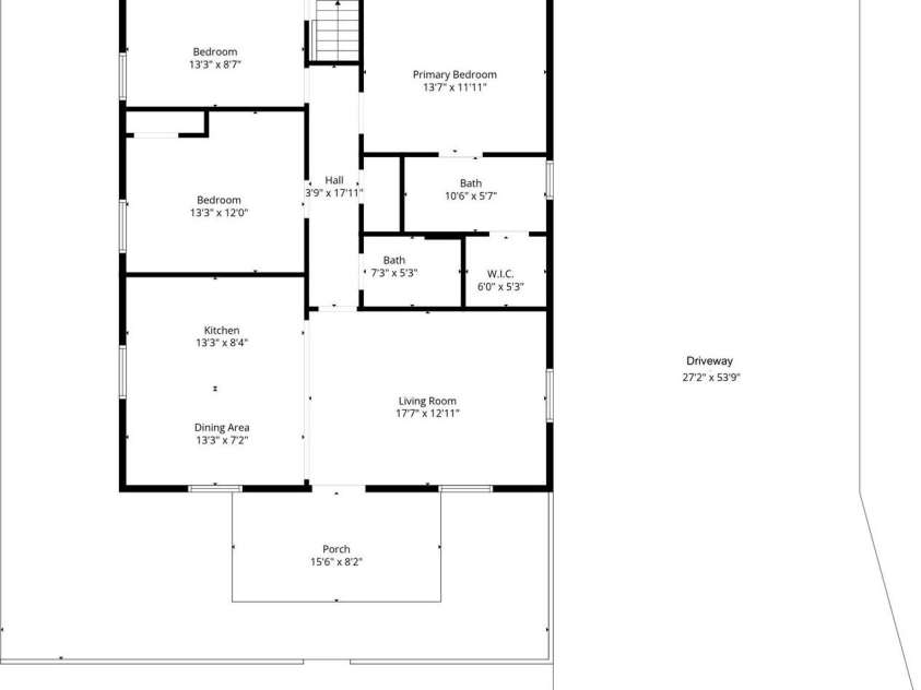 2942 Reid Avenue, Charlotte, NC 28208.  MLS# CAR4437077, YatesRealty ID 58487. Floor plan