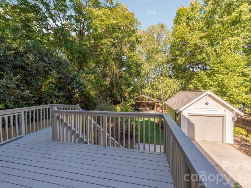 3315 Holt Street, Charlotte, NC 28205.  MLS# CAR4437036, YatesRealty ID 58517. Back porch