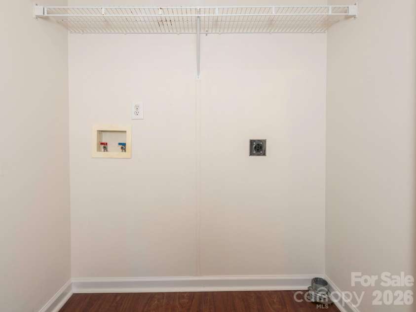 239 Candle Court, Concord, NC 28027.  MLS# CAR4429401, YatesRealty ID 58524. Laundry Closet