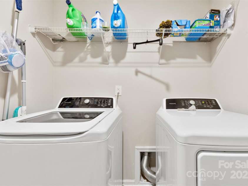 1212 Croft Drive, Fort Mill, SC 29708.  MLS# CAR4242324, YatesRealty ID 5855. Laundry room on second floor