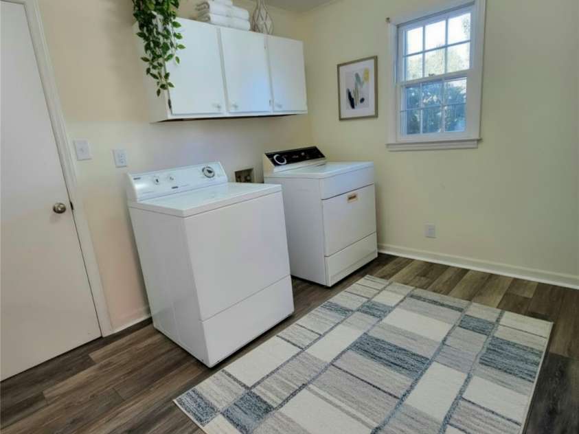 112 Wendover Drive, Lincolnton, NC 28092.  MLS# CAR4437712, YatesRealty ID 58555. Virtually staged representation of Laundry Room