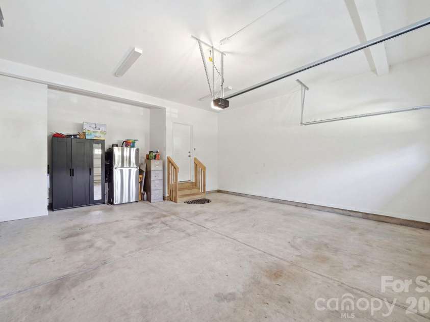 4603 Monument Valley Drive, Indian Land, SC 29707.  MLS# CAR4433542, YatesRealty ID 58574. Garage with added storage area